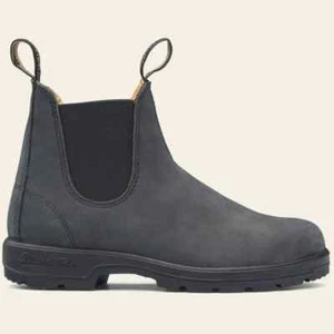 Blundstone 587 Unisex Original Chelsea Boots 587 Rustic Black NEU - Bild 1 von 6