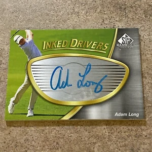 2024 UD SP Game Used Golf ADAM LONG Inked Drivers Autograph 🔥🔥 PGA Tour - Picture 1 of 3