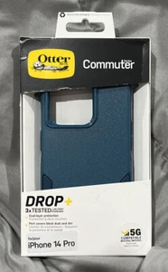 OtterBox - Commuter Series Hartschale für Apple iPhone 14 Pro - Blau - Bild 1 von 2