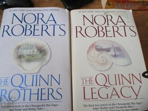 2 Trade PB: Nora Roberts ~ komplette Chesapeake Bay/Quinn Brothers Serie ~ gut - Bild 1 von 1
