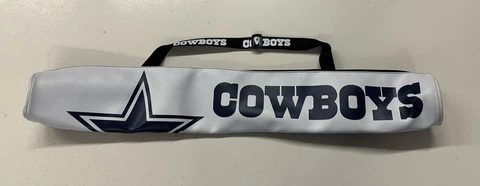 Dallas Cowboys Insulated Sling Cooler Zippered Beer Can Carrier Tube Bag NFL Cover