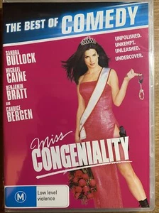 DVD NEW: Miss Congeniality - 2001 Comedy, Detective Infiltrates A Beauty Pageant - Picture 1 of 2