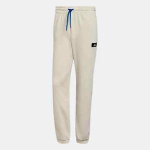 ADIDAS Men's Beige Future Icons Sweat Pants Drawstring Elastic Waist BNWT - Picture 1 of 19