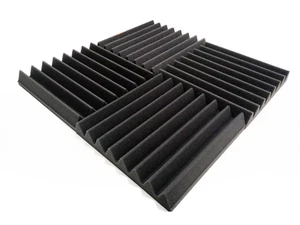 24 Pieces Uncompressed Pro-coustix Ultraflex Wedge acoustic treatment Foam Tiles
