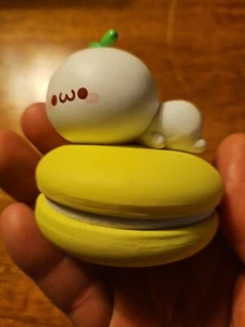 Mini figura de juguete artístico MINISO x BLOCK12 Budding Pop serie macarrón blanco - Imagen 1 de 7