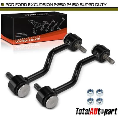 2Pcs Sway Bar Link Kit for Ford F-250 1999 F-350 F-450 Super Duty Excursion Rear - Image 1 of 4