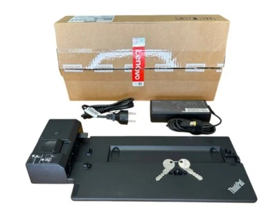 Lenovo Docking Station 40AJ for ThinkPad T480, T490, T495, T580 - 135W, New/Original Packaging - Image 1 of 4