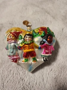 Christopher Radko Blown Glass Ornament Celebrate Adoption 2001 - Picture 1 of 8