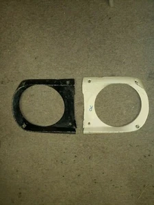1964 1965 1966 Ford Mustang Headlight Lamp Bezel Door Extensions RH LH Ford Pair - Bild 1 von 6