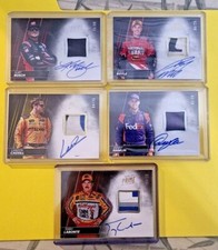 2018 Panini Prime Racing-Autographed Materials- Pick Your Driver /25 /29 /50 /99