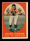 1958 Topps #55 Duane Putnam   VG/VGEX X3067856
