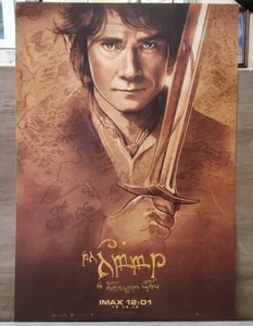 Bilbo Baggins Hobbit Movie 12-14-12 IMAX Limited Edition Posters 13.5x19.5 - Picture 1 of 3