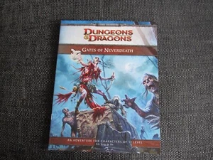 WOTC D&D 4E D20 GATES OF NEVERDEATH ADVENTURE DUNGEON DRAGON 3.5E 5E VGC - Picture 1 of 2