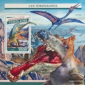 Togo Block 1355 (completa. edizione) MNH 2016 Dinosauri - Foto 1 di 1