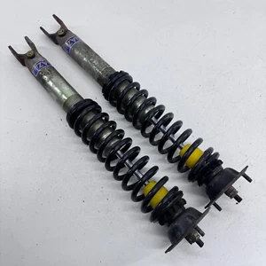 NISSAN GTR R32 SHOCK STRUT COILOVER REAR PAIR SET GAZ ADJUSTABLE SUSPENSION - Picture 1 of 14