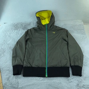 Orage Jacket Mens Small Green Yellow Snowboard Ski Outdoors Active Reversible - Picture 1 of 19