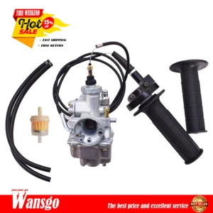 Carburetor & Handle Grip Bar Throttle Cable For Yamaha TTR125 TTR125E TTR125LE - Picture 1 of 10