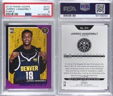 2018-19 Panini NBA Hoops Purple Jarred Vanderbilt #273 PSA 9 MINT Rookie RC