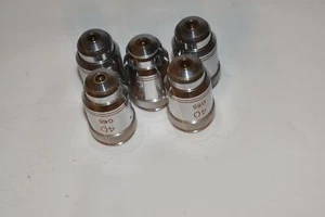 ^^ SWIFT OBJECTIVES 40X 0.65 - LOT OF 5 (WQ28) - Picture 1 of 2