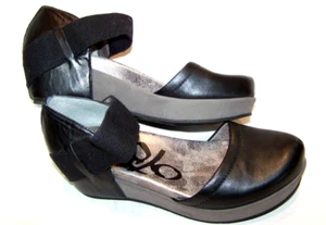 OTBT Migrant 2 Black Platform Mary Jane Comfort Leather Shoes Women's Size 7M - Picture 1 of 10