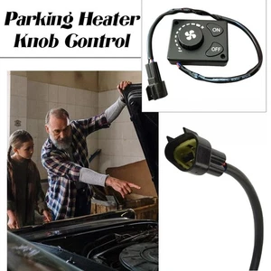 Parking Heater Switch Universal 12V/24V Parking Heater Control Knob - Picture 1 of 10