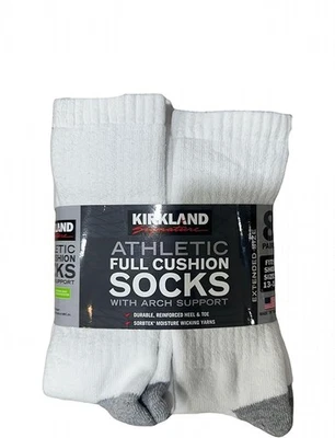 Calcetín deportivo completo con soporte para arco KIRKLAND Signature para hombre Foto 1 de 3