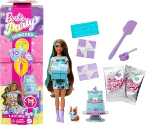Barbie Party Puppe ohne Verpackung & Zubehör + Haustier Geburtstag Serie Party Stars Neu UK - Bild 1 von 6