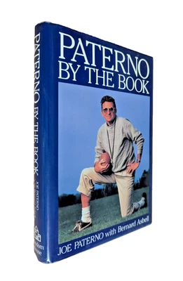 SIGNED Paterno By the Book by Joe Paterno First Edition, HCDJ Penn State Coach Foto 1 de 4