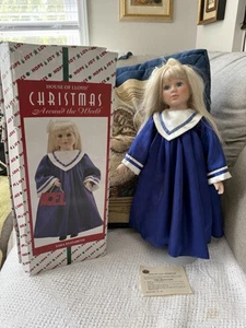 House of Lloyd Christmas Tara Elizabeth Porzellan Puppe - Bild 1 von 7