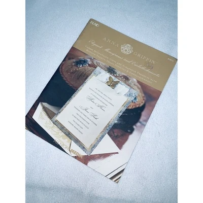 Anna Griffin Elegant Monogram & Embellishments Book 9833 Paper Crafting OOP - Image 1 of 4