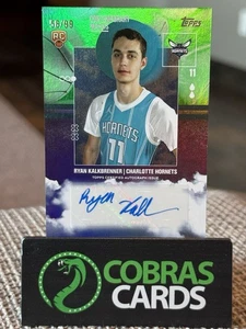 1° su stampa!! Ryan Kalkbrenner Contemporary Marks Auto Topps 2025-26 #CM-RK /99 - Foto 1 di 2