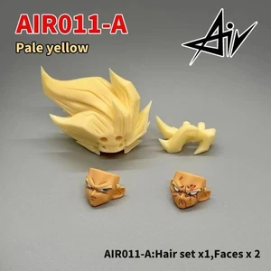 SH Figuarts Dragon Ball Z Air Studio 011 A Super Saiyan Goku HeadSculpt SSJ - Picture 1 of 3