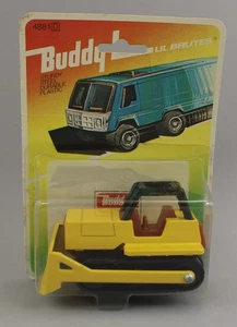 VINTAGE 1970s *BUDDY L* LiL Brutes #4881D Yellow & Black DOZER CRAWLER *NIP* - Picture 1 of 2