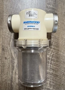 Sherwood Hypro 1-1/4" NPT Raw Water Strainer - 20 Mesh (Coarse) SS Screen NWT - Bild 1 von 5