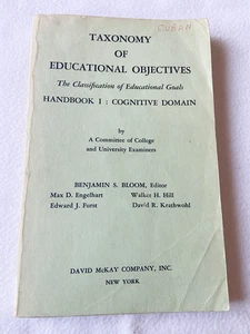 1971 PB Taxonomy of Educational Objectives. The Classification of Educational .. - Imagen 1 de 2