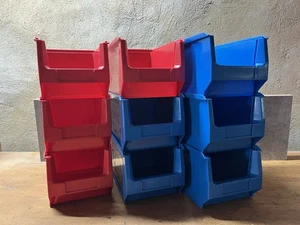 Mauser Mk Sichtlagerkästen Stapelboxen Lagerkisten - Bild 1 von 11