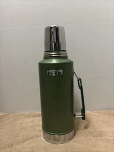 Vintage seltene Stanley Aladdin USA halbe 1/2 Gallone Thermoskanne A945DH mit Griff - Bild 1 von 7