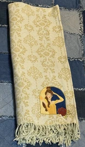 Disney Parks Belle Spotlight Collection Beauty & Beast Throw Blanket 50x60 Soft - Picture 1 of 7