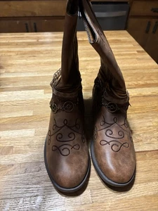 Rodeo Ropers 5M MÄDCHEN KARUSSELL COWGIRL/WESTERNSTIEFEL GEBRAUCHT, IN EINWANDFREIEM ZUSTAND - Bild 1 von 5