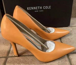 Kenneth Cole New York  Women 5.5 Romi Pump In Orange 3.5’ Heel, New With Box - Picture 1 of 6