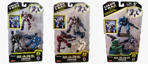 Wählen Sie Ihr Set - MARS Heroes 35 Teile Actionfiguren Cybotronix Hap-P-Kid NEU - Bild 1 von 5