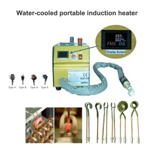 Brasatrice raffreddata ad acqua frigorifero saldatrice tubi di rame 2 kw - Foto 1 di 9