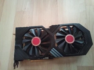 XFX RX 590 FATBOY AMD Radeon RX 590 8GB GDDR5 Grafikkarte !rechter Lüfter eiert! - Bild 1 von 8