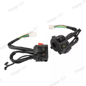 Motorcycle 7/8" Handlebar Switch Horn Turn Signal Headlight Start Control New - Bild 1 von 8