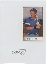 1982 All-Star Game Program Inserts George Brett HOF