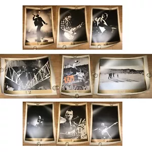 U2 posters: Set of 9x official lithographs (each 97cm x 69cm) RARE - Picture 1 of 11