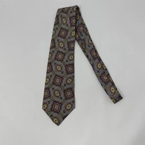 Vintage Polo by Ralph Lauren 100% Silk Necktie Paisley Blue Made in USA - Picture 1 of 13