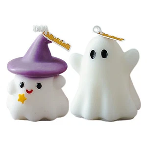 Halloween Ghost Scented Candle Novelty Ghost Candle Spooky Candles Horror - Picture 1 of 14