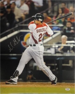 Adrian Gonzalez Hand Signed Autographed 16x20 Photo Dodgers WBC Swing PSA/DNA - Picture 1 of 1