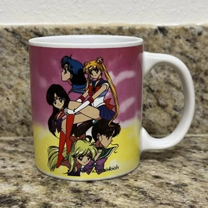 Tazza da caffè vintage 2001 Sailor Moon and Friends Naoko Takeuchi Kodansha NOS - Foto 1 di 6